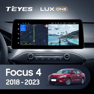 Navigatie Auto Teyes Lux One 360° Ford Focus 4 2018-2023 6+128GB 12.3" IPS Octa-core 2Ghz, Android 4G Bluetooth 5.1 DSP - Img 2