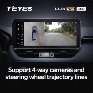 Navigatie Auto Teyes Lux One 360° Jeep Compass 1 2009-2015 6+128GB 12.3" IPS Octa-core 2Ghz, Android 4G Bluetooth 5.1 DSP - Img 3
