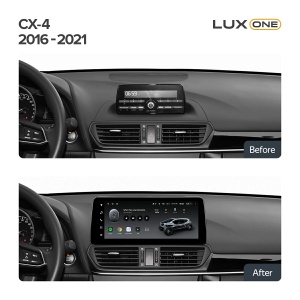 Navigatie Auto Teyes Lux One 360° Mazda CX-4 2016-2020 6+128GB 12.3" IPS Octa-core 2Ghz, Android 4G Bluetooth 5.1 DSP - Img 3