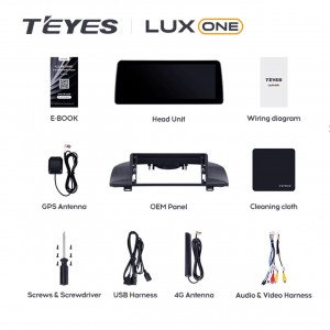Navigatie Auto Teyes Lux One Honda Accord 10 2018-2022 6+128GB 12.3" IPS Octa-core 2Ghz, Android 4G Bluetooth 5.1 DSP - Img 8