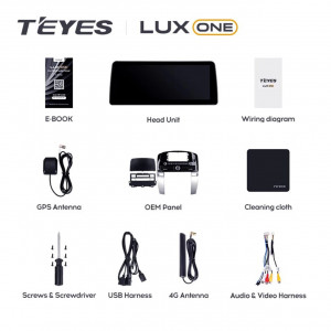 Navigatie Auto Teyes Lux One Toyota Land Cruiser Prado J120 2002-2009 6+128GB 12.3" IPS Octa-core 2Ghz, Android 4G Bluetooth 5.1 DSP - Img 6