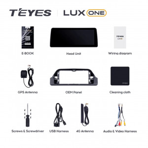 Navigatie Auto Teyes Lux One Toyota RAV4 XA50 2019-2023 6+128GB 12.3" IPS Octa-core 2Ghz, Android 4G Bluetooth 5.1 DSP - Img 6
