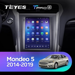Navigatie Auto Teyes Tip Tesla TPRO 2 Ford Mondeo 4 2014-2022 3+32GB 9.7" QLED Octa-core 1.8Ghz, Android 4G Bluetooth 5.1 DSP - Img 2