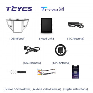 Navigatie Auto Teyes Tip Tesla TPRO 2 Hyundai Tucson 3 2015-2018 3+32GB 9.7" QLED Octa-core 1.8Ghz, Android 4G Bluetooth 5.1 DSP - Img 8