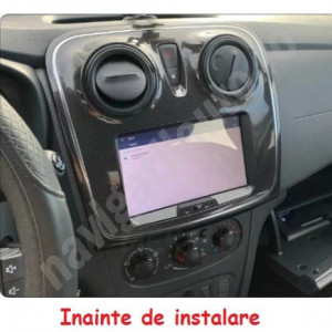 NAVIGATIE PH3000 ANDROID 10.0 4GB RAM 64GB ROM WIFI USB GPS 4G QLED Carplay PENTRU DACIA RENAULT - Img 2