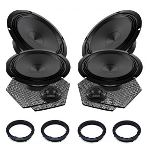 Pachet difuzoare auto Audison Prima dedicat Skoda Kamiq 2018-, RMS 100W