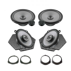 Pachet difuzoare auto Hertz Uno dedicat Opel Corsa E 2014-2019, RMS 75W - Img 2
