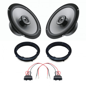 Pachet difuzoare auto Hertz Uno dedicat usi spate Skoda Fabia 2014-2021, RMS 55W - Img 2