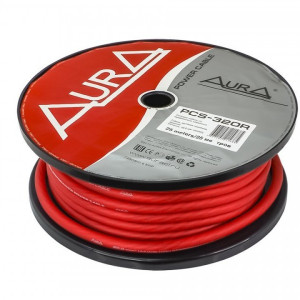 Cablu alimentare Aura PCS 320R, Metru Liniar / Rola 25m, 20mm2 (4AWG)