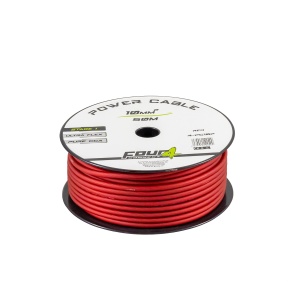 Cablu Alimentare FOUR Connect 4-PC10P STAGE1, 10 mm2, Rosu, Rola 50 M
