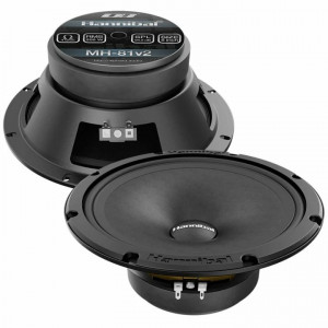 Difuzoare auto Deaf Bonce Hannibal MH-81 V2 set componente, 200mm, 200W RMS, 4Ω, set 2 difuzoare