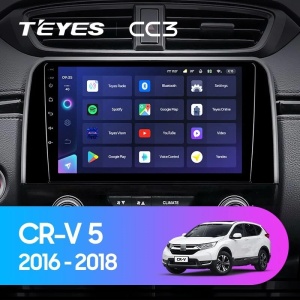 Navigatie Auto cu Asistenta AI Teyes CC4 PRO Honda CR-V 5 2016-2022 8+128GB 9.5" QLED, Android 13, 5G, 7.1 DSP, CarPlay - Img 2