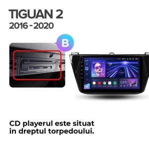 Navigatie Auto MOSS M3 Volkswagen Tiguan 2 2016-2023 4+32GB 10" QLED Octa-core 2Ghz, Android 4G Bluetooth 5.1 DSP - Img 7