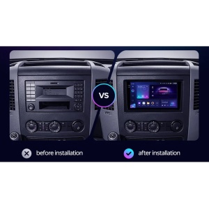 Navigatie Auto Teyes CC3 2K 360° Mercedes-Benz Crafter 2006-2017 6+128GB 9.5" QLED Octa-core 2Ghz, Android 4G Bluetooth 5.1 DSP - Img 3