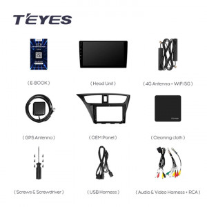 Navigatie Auto Teyes CC3 2K 360 Honda Civic 9 2011-2017 6+128GB 9.5" QLED Octa-core 2Ghz Android 4G Bluetooth 5.1 DSP - Img 6