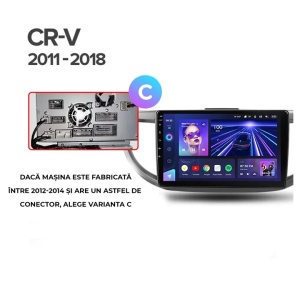 Navigatie Auto Teyes CC3 2K Honda CR-V 4 2011-2016 4+64GB 10.36" QLED Octa-core 2Ghz Android 4G Bluetooth 5.1 DSP - Img 11