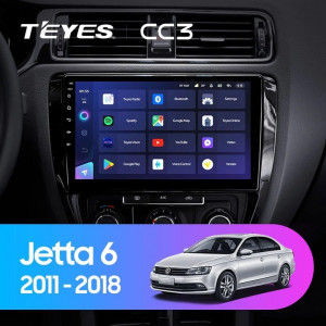 Navigatie Auto Teyes CC3 2K Volkswagen Jetta 6 2011-2018 4+64GB 10.36" QLED Octa-core 2Ghz, Android 4G Bluetooth 5.1 DSP - Img 2
