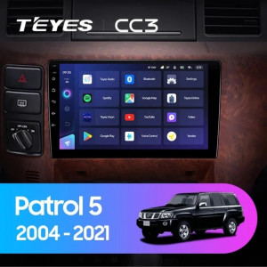 Navigatie Auto Teyes CC3 Nissan Patrol Y61 2004-2021 4+32GB 9" QLED Octa-core 1.8Ghz Android 4G Bluetooth 5.1 DSP - Img 2