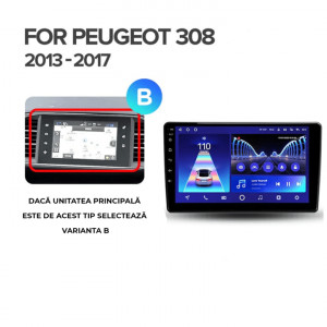 Navigatie Auto Teyes CC3 Peugeot 308 2013-2017 3+32GB 9" QLED Octa-core 1.8Ghz, Android 4G Bluetooth 5.1 DSP - Img 6