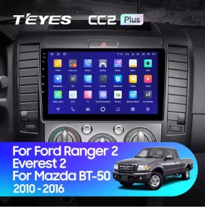 Navigatie Auto Teyes CC3 Split Mazda BT50 2006-2011 4+32GB 9" QLED Octa-core 1.8Ghz, Android 4G Bluetooth 5.1 DSP - Img 2