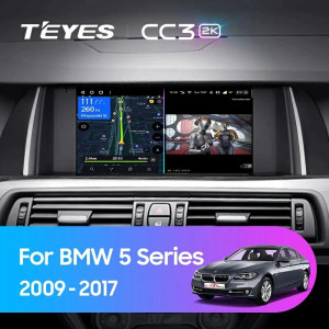 Navigatie Auto Teyes CC3L BMW Seria 5 F11 2010-2016 4+32GB 9" IPS Octa-core 1.6Ghz Android 4G Bluetooth 5.1 DSP - Img 2