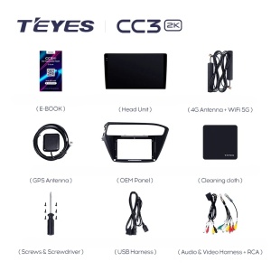 Navigatie Auto Teyes CC3L Hyundai i20 2018-2020 4+64GB 9" IPS Octa-core 1.6Ghz, Android 4G Bluetooth 5.1 DSP - Img 7