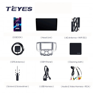 Navigatie Auto Teyes CC3L Nissan NV200 M20 2009-2023 4+64GB 9" IPS Octa-core 1.6Ghz, Android 4G Bluetooth 5.1 DSP - Img 6