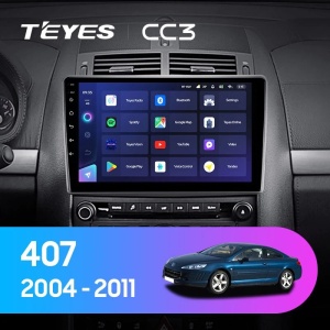 Navigatie Auto Teyes CC3L WiFi Peugeot 407 2004-2011 2+32GB 9" IPS Quad-core 1.3Ghz, Android Bluetooth 5.1 DSP - Img 2