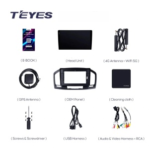 Navigatie Auto Teyes CC4L Opel Insignia 2008-2013 6+64GB 9" QLED Qualcomm 2Ghz, Android 4G Bluetooth 5.1 DSP - Img 4