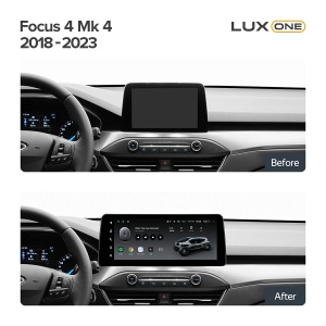 Navigatie Auto Teyes Lux One 360° Ford Focus 4 2018-2023 6+128GB 12.3" IPS Octa-core 2Ghz, Android 4G Bluetooth 5.1 DSP - Img 3