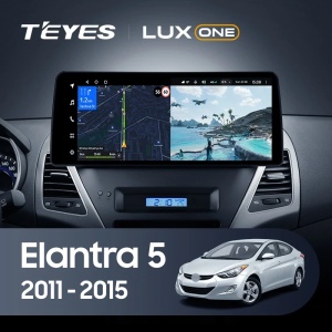Navigatie Auto Teyes Lux One Hyundai Lux One Hyundai Elantra 5 JK GD MD UD 2011-2015 4+32GB 12.3" IPS Octa-core 2Ghz, Android 4G Bluetooth 5.1 DSP - Img 2