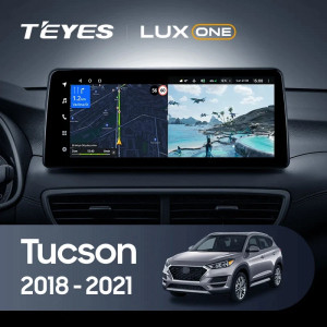 Navigatie Auto Teyes Lux One Hyundai Tucson 3 2018-2020 4+32GB 12.3" IPS Octa-core 2Ghz, Android 4G Bluetooth 5.1 DSP - Img 2