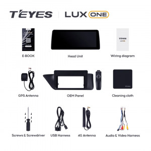 Navigatie Auto Teyes Lux One Lexus Lexus ES ES200 ES250 ES300h ES350 XV60 VI 6 2012-2018 6+128GB 12.3" IPS Octa-core 2Ghz, Android 4G Bluetooth 5.1 DSP - Img 6