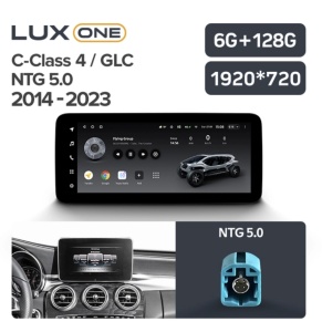 Navigatie auto Teyes Lux One Mercedes-Benz GLC X253 2016-2023 NTG 5.0 6+128GB 12.3 IPS Octa-Core 2.0 GHz Android 4G DSP Bluetooth 5.1 - Img 3