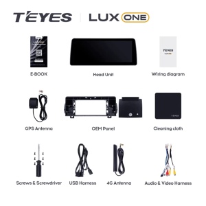 Navigatie Auto Teyes Lux One Toyota Land Cruiser J300 2021-2023 4+32GB 12.3" IPS Octa-core 2Ghz, Android 4G Bluetooth 5.1 DSP - Img 8
