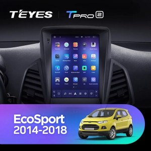 Navigatie Auto Teyes Tip Tesla TPRO 2 Ford EcoSport 2014-2023 3+32GB 9.7" QLED Octa-core 1.8Ghz, Android 4G Bluetooth 5.1 DSP - Img 2