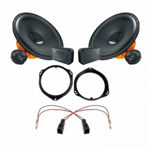 Pachet difuzoare auto Hertz Dieci dedicat usi fata Fiat Bravo 2007-2014, RMS 80W - Img 1