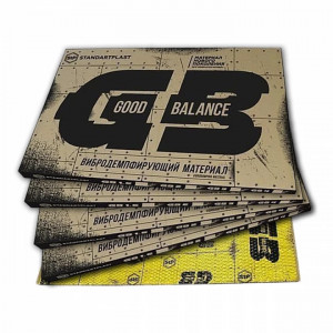 Pachet insonorizant auto STP GB 2 mini, 7.04m2," 4xBulk Pack