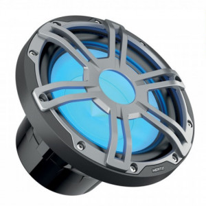 Subwoofer Marine Hertz HMS 10 S2-LD-G / SW, Negru / Alb, 250mm, 250W RMS, 2Ω - Img 4