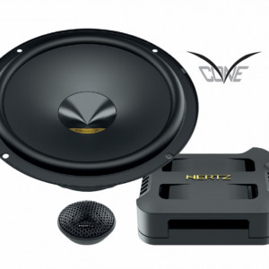 Difuzoare auto Hertz Dieci Pro DPK 165.3, set sistem 2 căi, 165mm, 80W RMS, 4Ω, 4 difuzoare + accesorii