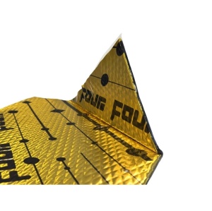 FOUR Connect SOLO-BaseMat, Insonorizant Auto Vibroabsorbant 4.5 mm, 500 x 370 mm, 8 Foi, 1.48 m2 - Img 3