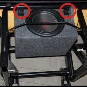 Incinta inchisa subwoofer dedicat Citroen Jumper, 200 mm, 8L - Img 4