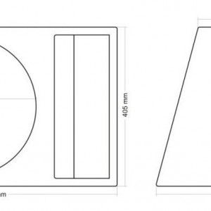 Incinta subwoofer universala, 380 mm, 70L - COD B1570s - Img 6