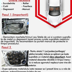 Insonorizant auto STP Bitum Shop, 3,5mm, 0,5m2, Pack / Foaie - Img 3