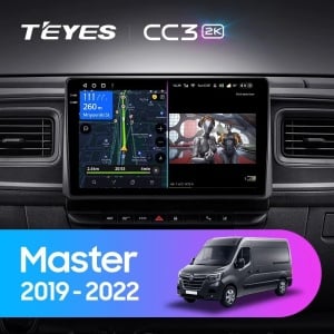 Navigatie Auto cu Asistenta AI Teyes CC4 PRO Renault Master 2019-2022 8+128GB 10.36" QLED, Android 13, 5G, 7.1 DSP, CarPlay - Img 2