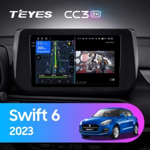 Navigatie Auto cu Asistenta AI Teyes CC4 PRO Suzuki Swift 6 2023-2024 8+128GB 9.5" QLED, Android 13, 5G, 7.1 DSP, CarPlay