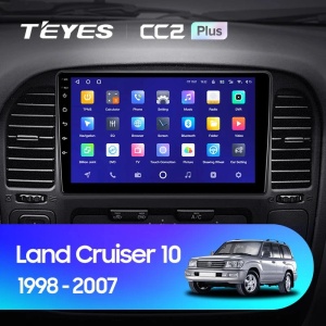 Navigatie Auto Teyes CC3 2K Toyota Land Cruiser J100 1998-2007 4+64GB 9.5" QLED Octa-core 2Ghz, Android 4G Bluetooth 5.1 DSP - Img 2