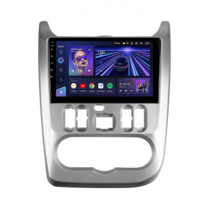 Navigatie Auto Teyes CC3 Dacia Logan 1 2008-2012 4+64GB 9" QLED Octa-core 1.8Ghz, Android 4G Bluetooth 5.1 DSP - Img 2