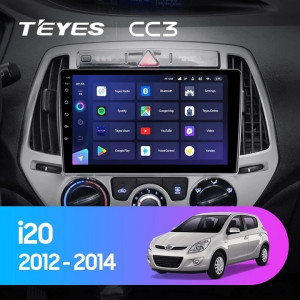 Navigatie Auto Teyes CC3 Hyundai i20 2012-2014 4+64GB 9" QLED Octa-core 1.8Ghz, Android 4G Bluetooth 5.1 DSP - Img 3