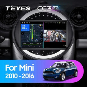 Navigatie Auto Teyes CC3 Mini 2007-2016 4+32GB 9" QLED Octa-core 1.8Ghz Android 4G Bluetooth 5.1 DSP - Img 2